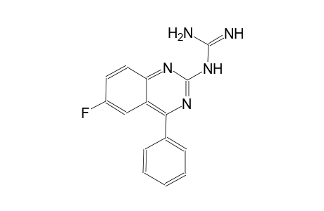 N-(6-fluoro-4-phenyl-2-quinazolinyl)guanidine