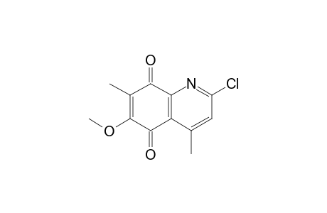 2-Chloro-6-methoxy-4,7-dimethyl-5,8-quinolinedione