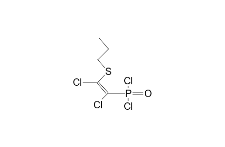(Z)-(1,2-DICHLORO-2-PROPYLTHIOVINYL)DICHLOROPHOSPHONATE