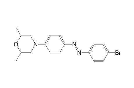Morpholine, 4-[4-[(4-bromophenyl)azo]phenyl]-2,6-dimethyl-