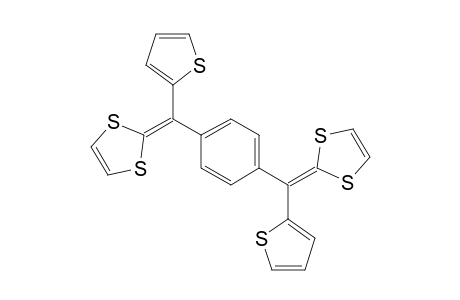 1,4-Bis[1-(1,3-dithiol-2-ylidene)-2-thienylmethyl]benzene