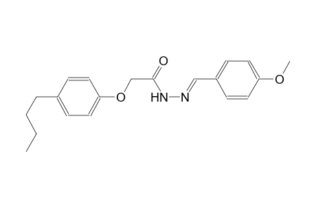 2-(4-butylphenoxy)-N'-[(E)-(4-methoxyphenyl)methylidene]acetohydrazide
