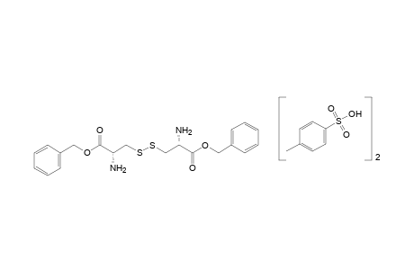 L-cystine, dibenzyl ester, compound with p-toluenesulfonic acid(1:2)