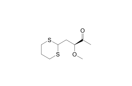 (1S)-4-(1,3-Dithian-2-yl)-3-methoxy-2-butanone