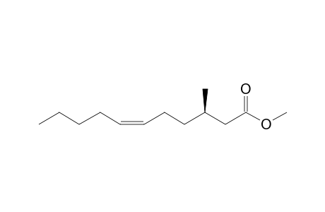 (Z,3R)-3-methyl-6-undecenoic acid methyl ester