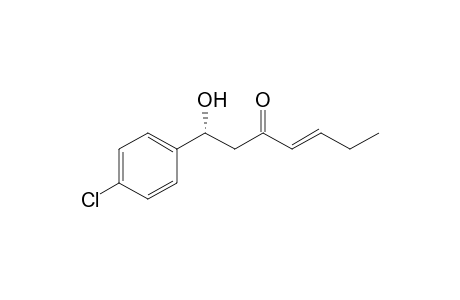 (1R,4E)-1-(4-Chlorophenyl)-1-hydroxyhept-4-en-3-one