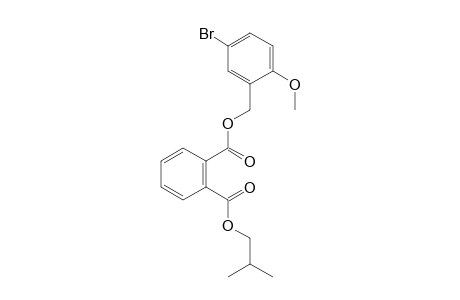 Phthalic acid, 5-bromo-2-methoxybenzyl isobutyl ester