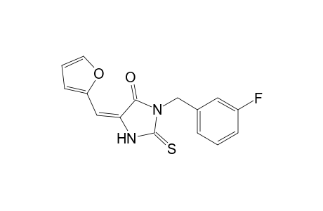 N(3)-(3'-Fluorobenzyl)-5-(furylmethylidene)-2-thioxo-4-imidazolidinone