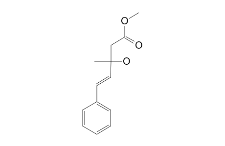 METHYL-(E)-3-HYDROXY-3-METHYL-5-PHENYL-4-PENTENOATE
