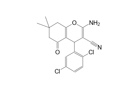 2-amino-4-(2,5-dichlorophenyl)-7,7-dimethyl-5-oxo-5,6,7,8-tetrahydro-4H-chromene-3-carbonitrile