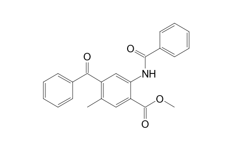 Methyl 4-benzoyl-2-(benzoylamino)-5-methylbenzoate
