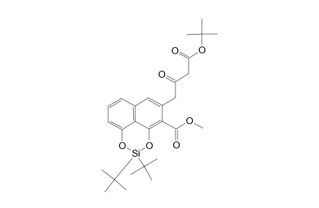 METHYL-5-(4-TERT.-BUTYL-2,4-DIOXOBUTYL)-2,2,-DI-TERT.-BUTYLNAPHTHO-[1,8-DE]-[1,3,2]-DIOXASILINE-4-CARBOXYLATE