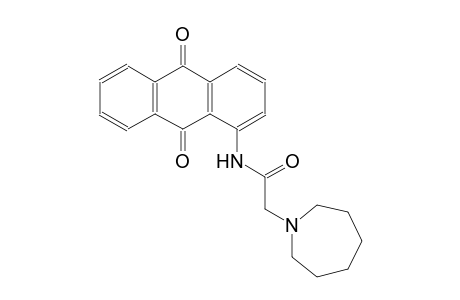 1H-azepine-1-acetamide, N-(9,10-dihydro-9,10-dioxo-1-anthracenyl)hexahydro-