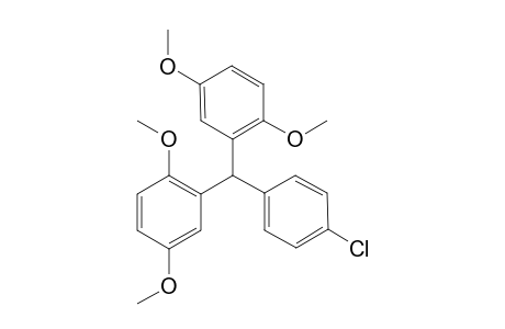 1-[4'-Chlorobenzyl)(2,5-dimethoxyphenyl)]-2,5-dimethoxybenzene