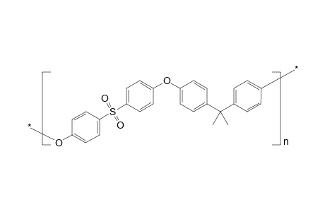 Poly(oxy-1,4-phenylenesulfonyl-1,4-phenyleneoxy-1,4-phenyleneisopropylidene-1,4-phenylene)