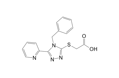 (4-Benzyl-5-(2-pyridyl)-1,2,4-triazole-3-ylthio)acetic acid