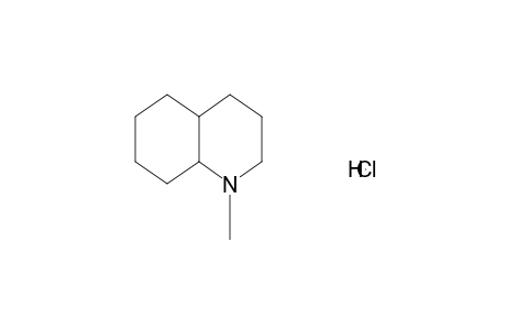 trans-DECAHYDRO-1-METHYLQUINOLINE, HYDROCHLORIDE