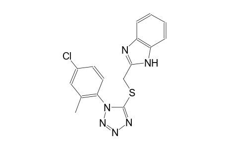 1H-benzimidazole, 2-[[[1-(4-chloro-2-methylphenyl)-1H-tetrazol-5-yl]thio]methyl]-