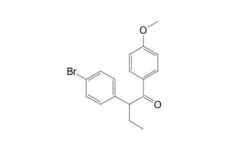 2-(4-Bromophenyl)-1-(4-methoxyphenyl)-1-butanone