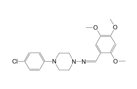1-piperazinamine, 4-(4-chlorophenyl)-N-[(2,4,5-trimethoxyphenyl)methylene]-