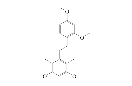 STILBOSTEMIN-X;3,5-DIHYDROXY-2',4'-DIMETHOXY-2,6-DIMETHYL-BIBENZYL