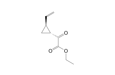 2-keto-2-[(1R,2S)-2-vinylcyclopropyl]acetic acid ethyl ester