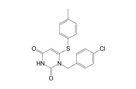 1-(4-Chlorobenzyl)-6-(p-methylphenylthio)uracil