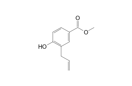 3-allyl-4-hydroxybenzoic acid, methyl ester