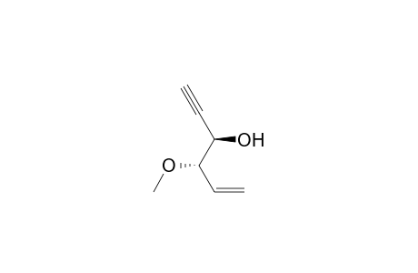 (3R,4S)-4-methoxy-3-hex-5-en-1-ynol