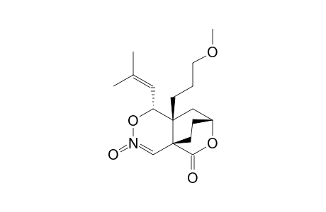 #2B;(1-R,4A-S,7-R,8A-R)-REL-3-OXO-8A-(3-METHOXYPROPYL)-4A,7-ETHANO-1-(2-METHYLPROP-1-ENYL)-8,8A-DIHYDROPYRANO-[3,4-D]-[1,2]-OXAZIN-5-(1-H,4A-H,7-H)-ONE