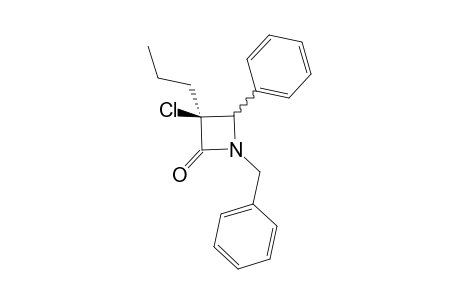 cis-3-Chloro-1-benzyl-3-propyl-4-phenylazetidin-2-one