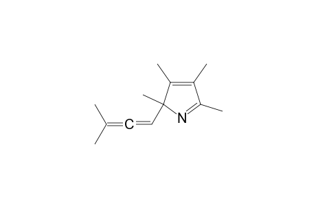 2H-Pyrrole, 2,3,4,5-tetramethyl-2-(3-methyl-1,2-butadienyl)-