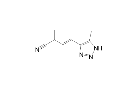 3-Cyano-1-(5-methyl[1,2,3]triazol-4-yl)but-1-ene