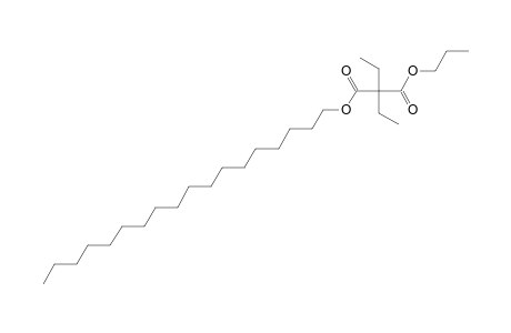 Diethylmalonic acid, octadecyl propyl ester