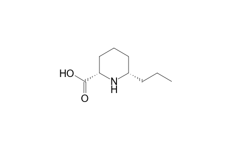 (2S,6S)-6-Propyl-2-piperidinecarboxylic Acid
