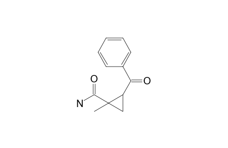 2-Benzoyl-1-carbamoyl-1-methylcyclopropane