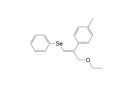 (E)-3-Ethoxy-2-(4'-methylphenyl)propenyl phenyl selenide