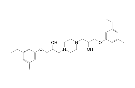 1,4-piperazinediethanol, alpha~1~,alpha~4~-bis[(3-ethyl-5-methylphenoxy)methyl]-