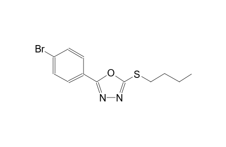 2-(4-bromophenyl)-5-(butylsulfanyl)-1,3,4-oxadiazole