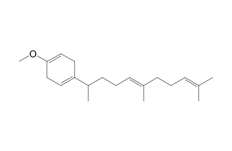 1,4-Cyclohexadiene, 1-methoxy-4-(1,5,9-trimethyl-4,8-decadienyl)-, (Z)-(.+-.)-