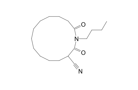 1-BUTYL-2,14-DIOXO-1-AZACYCLOTETRADECANE-3-CARBONITRILE