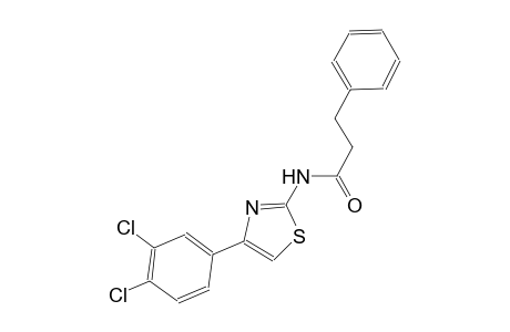 benzenepropanamide, N-[4-(3,4-dichlorophenyl)-2-thiazolyl]-