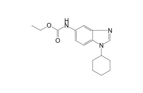 (1-Cyclohexyl-1H-benzoimidazol-5-yl)carbamic acid, ethyl ester