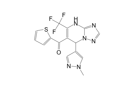 [7-(1-methyl-1H-pyrazol-4-yl)-5-(trifluoromethyl)-4,7-dihydro[1,2,4]triazolo[1,5-a]pyrimidin-6-yl](2-thienyl)methanone