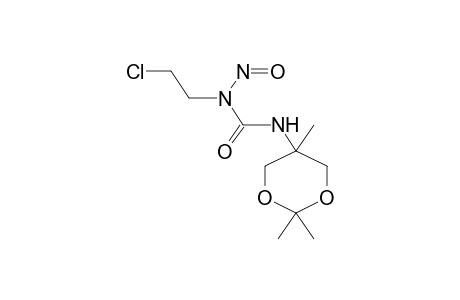 5-METHYL-5-[3-(2-CHLOROETHYL)-3-NITROSOUREIDO]-2,2-DIMETHYL-1,3-DIOXANE