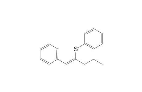 (E) and (Z)-1-phenyl-2-(phenylthio)-1-pentene