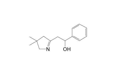 2-(3,3-dimethyl-3,4-dihydro-2H-pyrrol-5-yl)-1-phenylethanol