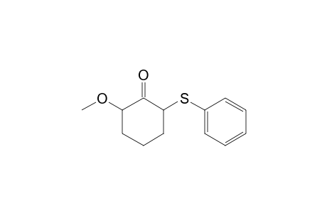 2-Methoxy-6-phenylthiocyclohexanone