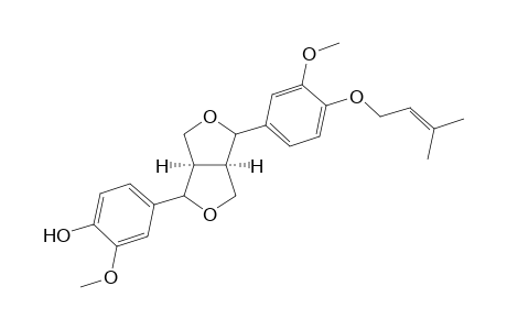 Pinoresinol - 3',3'-dimethylallyl ether