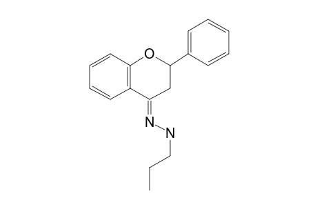 Flavanone (N-propyl)hydrazone